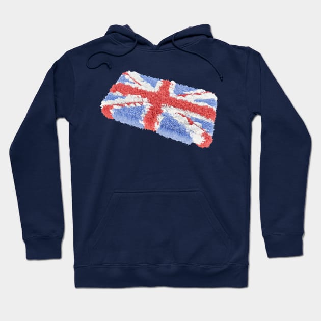 Abstract Union Jack Hoodie by McNutt